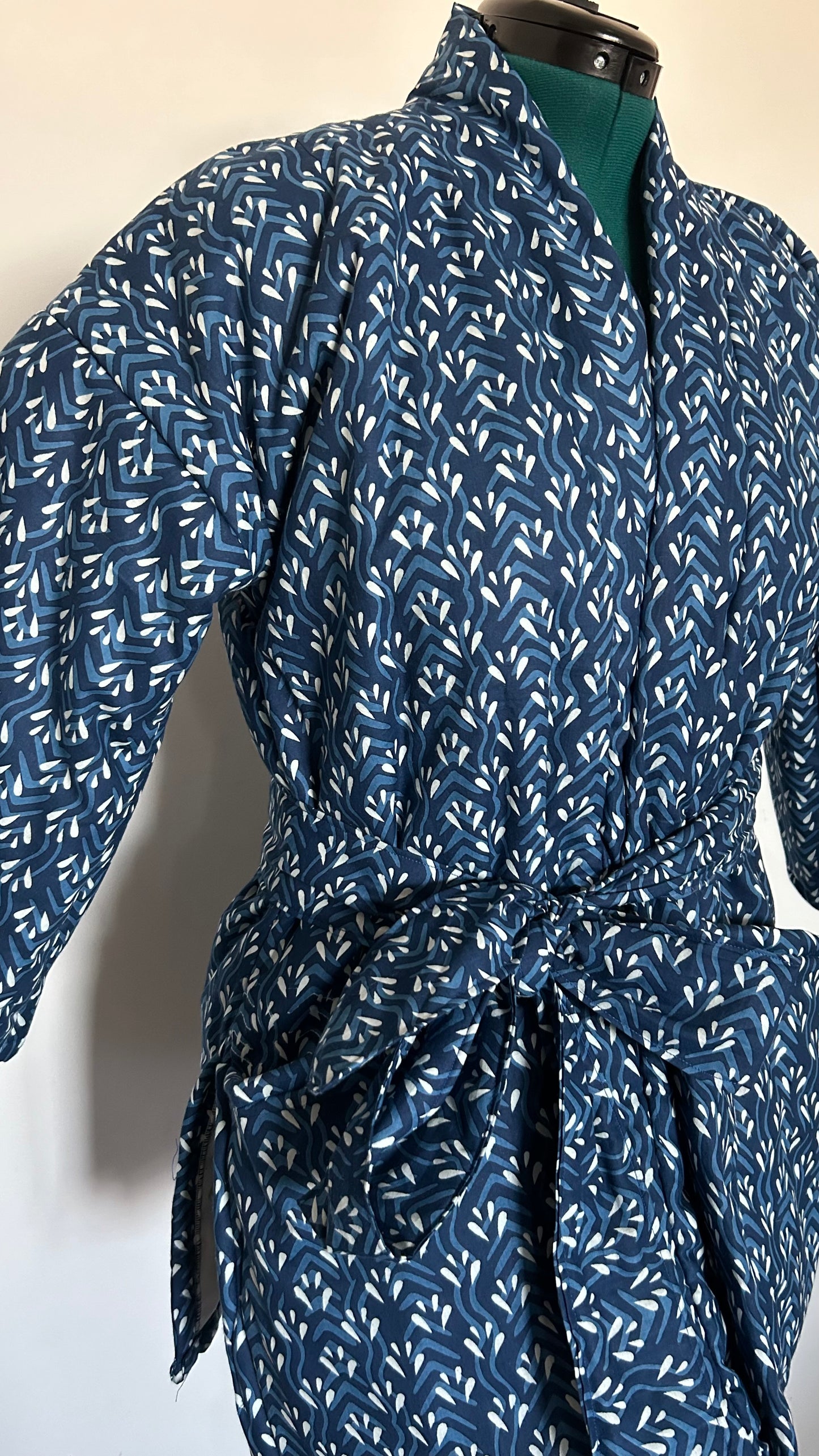 Kimono style Jacket - Indigo